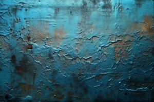 Blue Metallic Grudge Texture Background