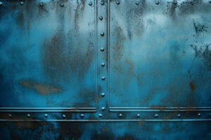 Blue Metallic Grudge Texture Background