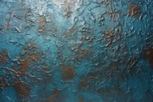 Blue Metallic Grudge Texture Background