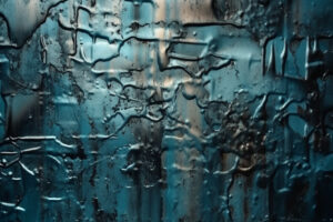 Blue Metallic Grudge Texture Background