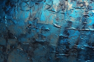 Blue Metallic Grudge Texture Background