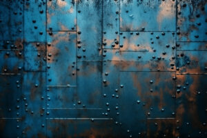 Blue Metallic Grudge Texture Background