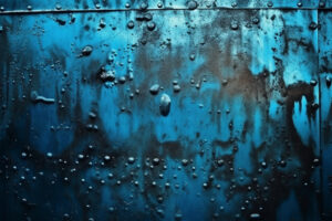 Blue Metallic Grudge Texture Background