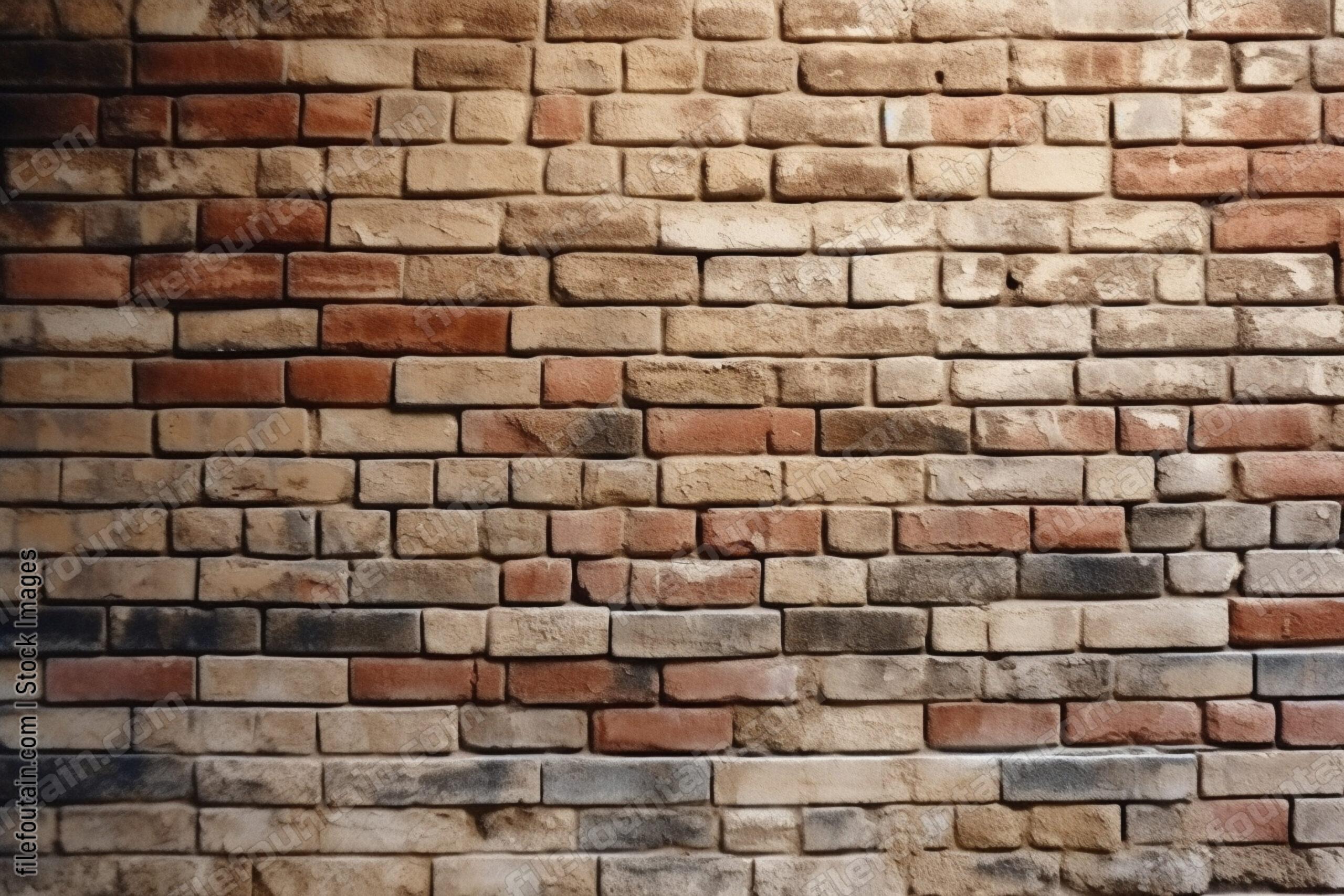 Brick Wall Pattern Industrial Background
