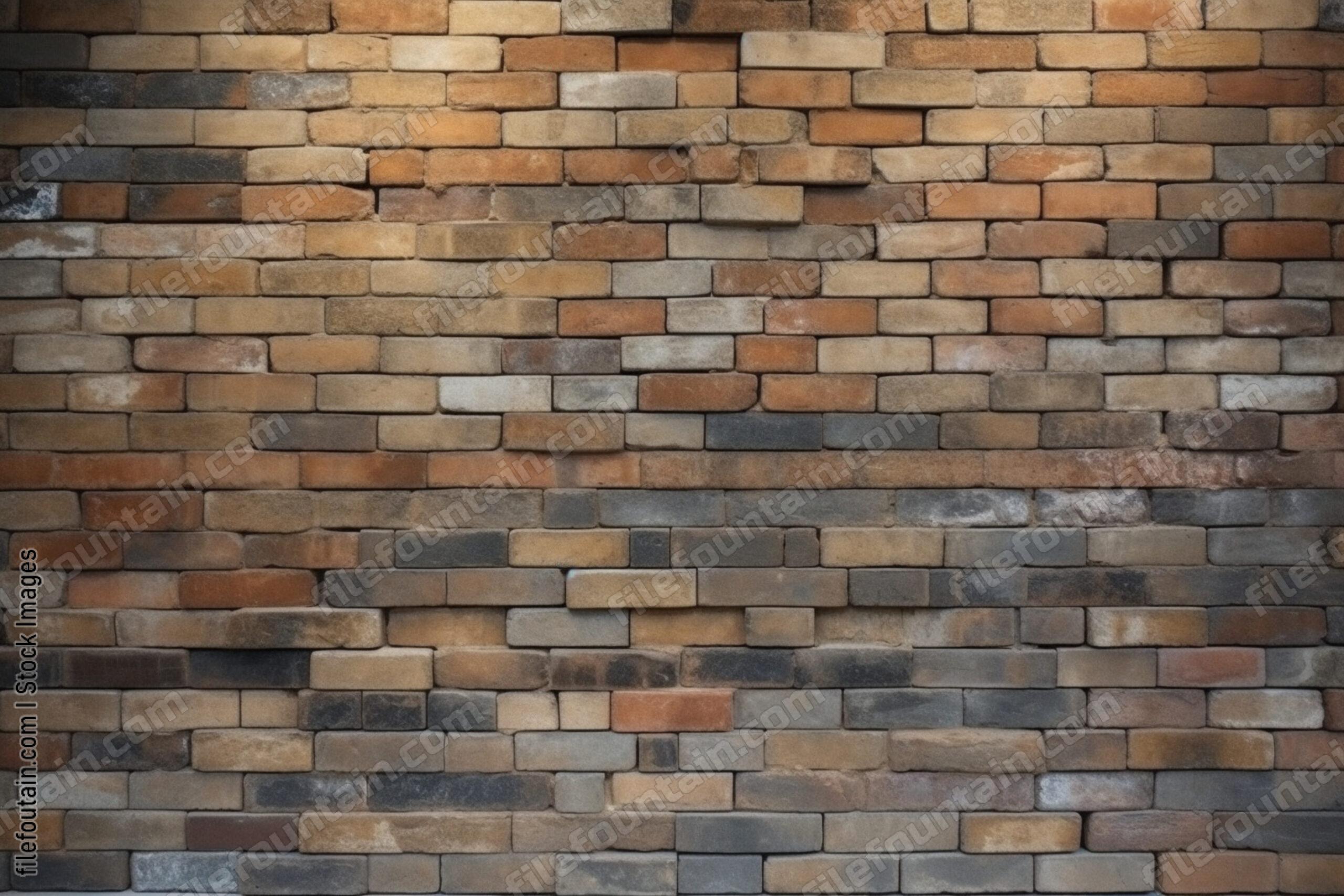 Brick Wall Pattern Industrial Background