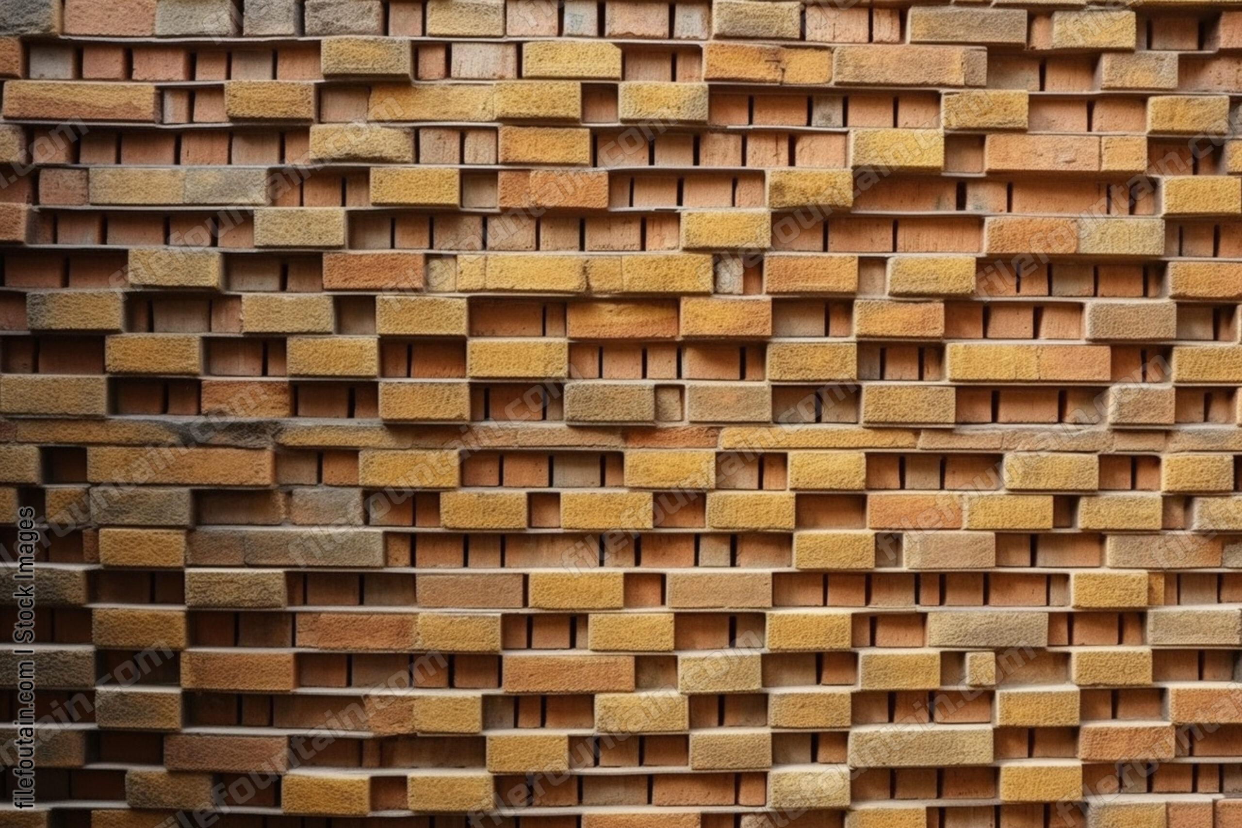 Brick Wall Pattern Industrial Background