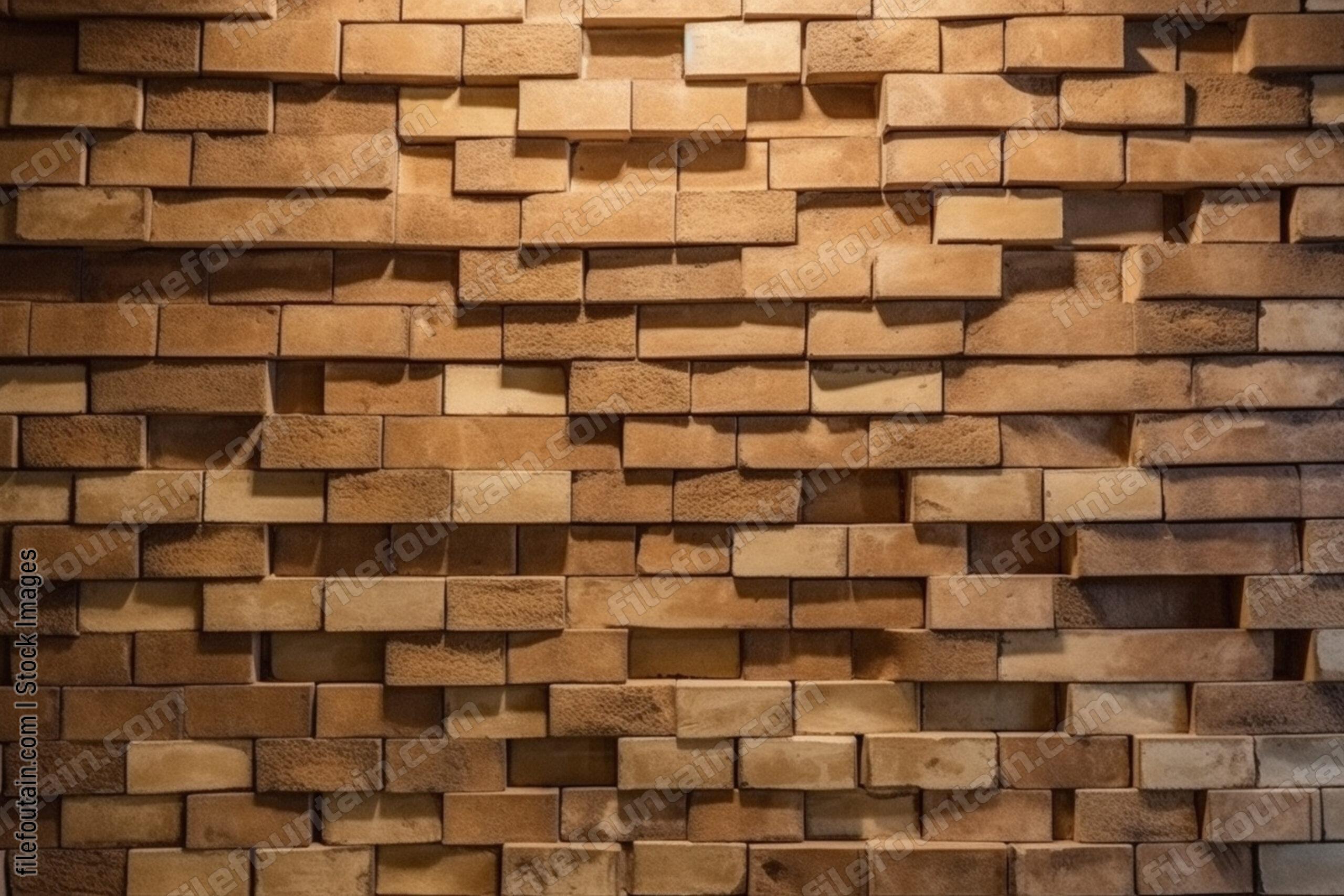 Brick Wall Pattern Industrial Background