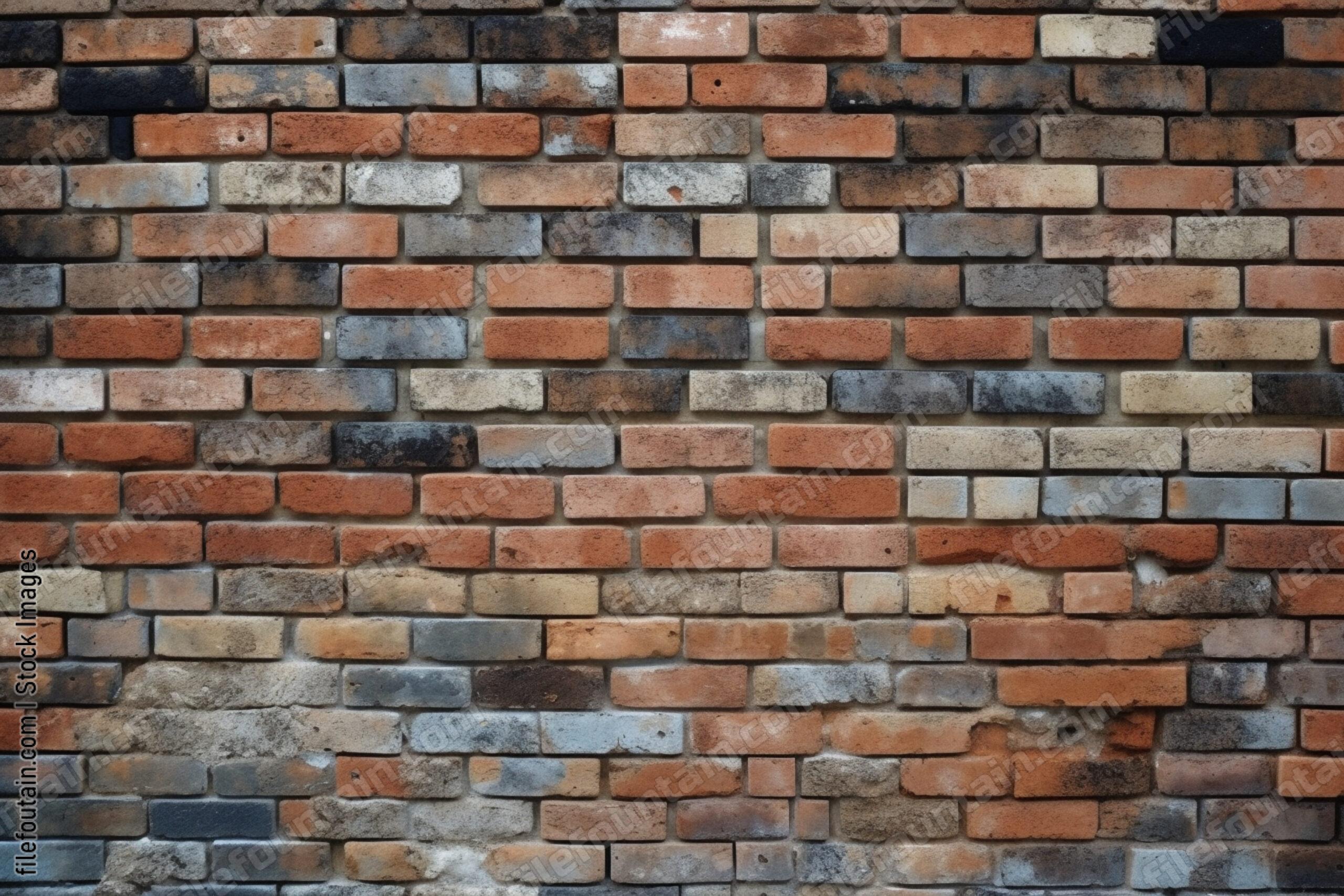 Brick Wall Pattern Industrial Background