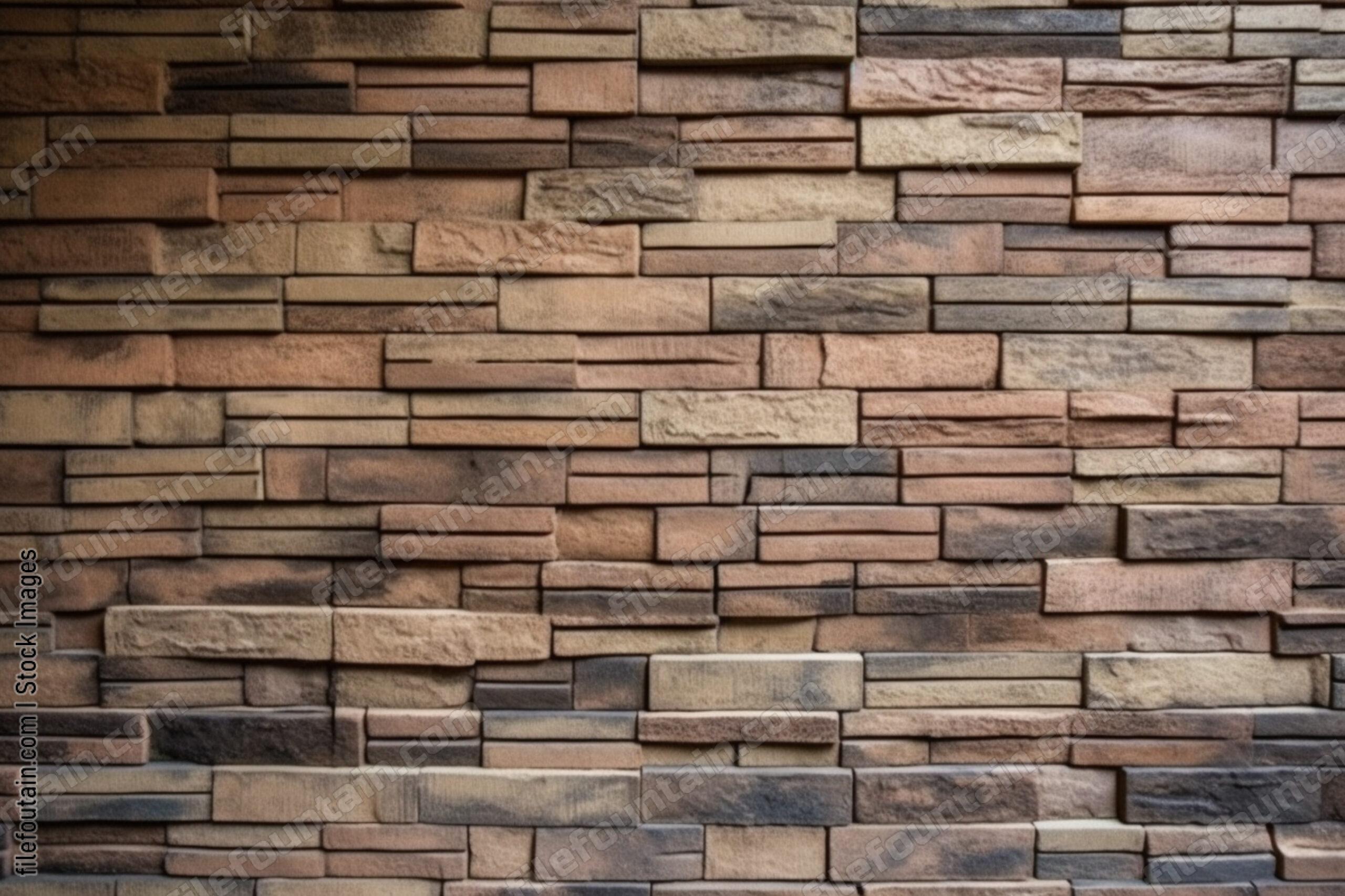 Brick Wall Pattern Industrial Background