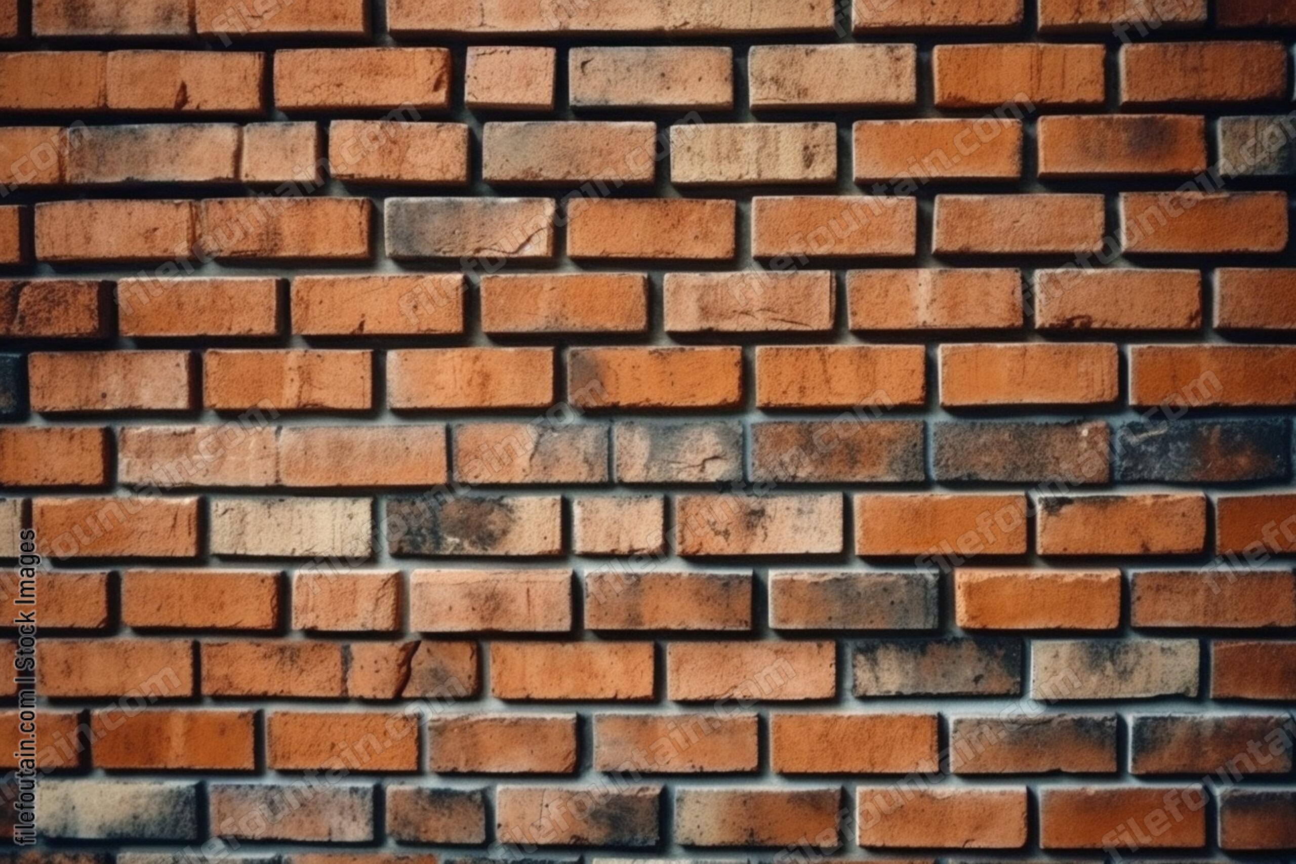 Brick Wall Pattern Industrial Background