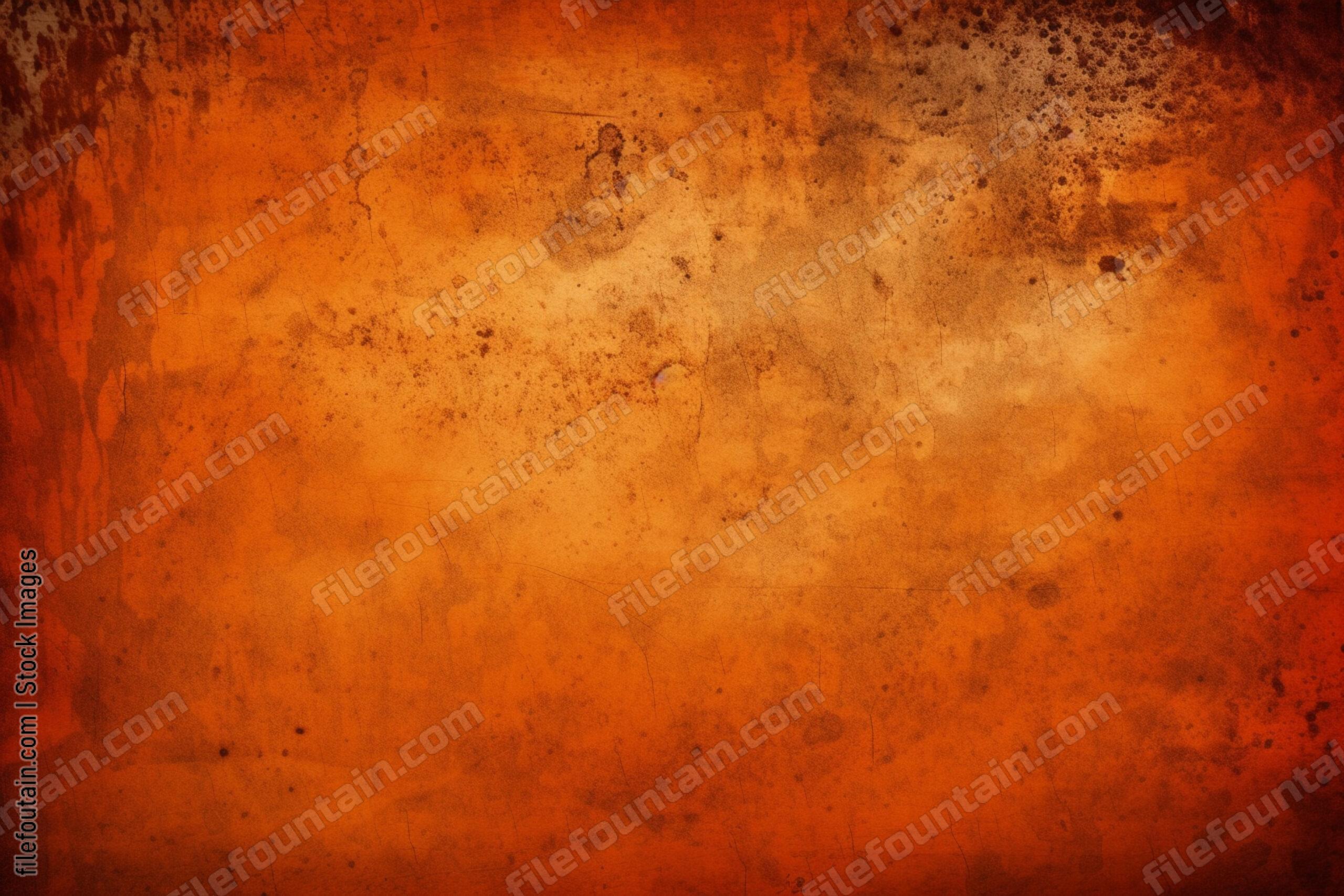 Burnt orange Grunge Texture Background Wallpaper Design