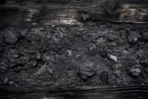 Coal Grunge Texture Background Wallpaper Design