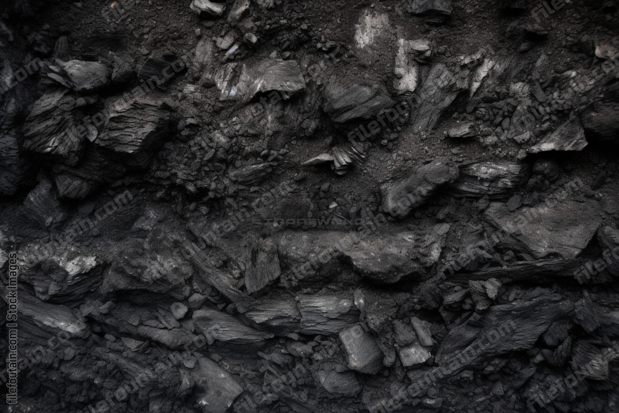 Coal Grunge Texture Background Wallpaper Design