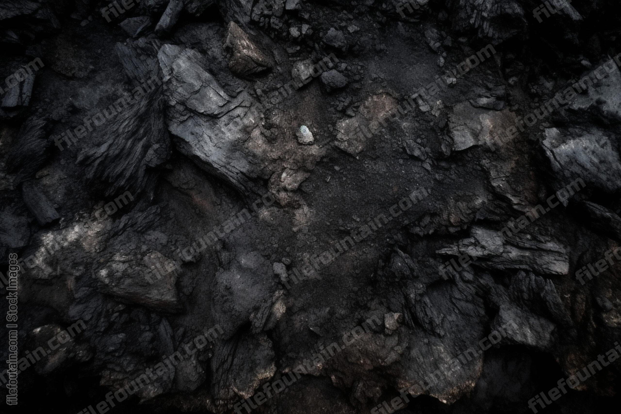 Coal Grunge Texture Background Wallpaper Design