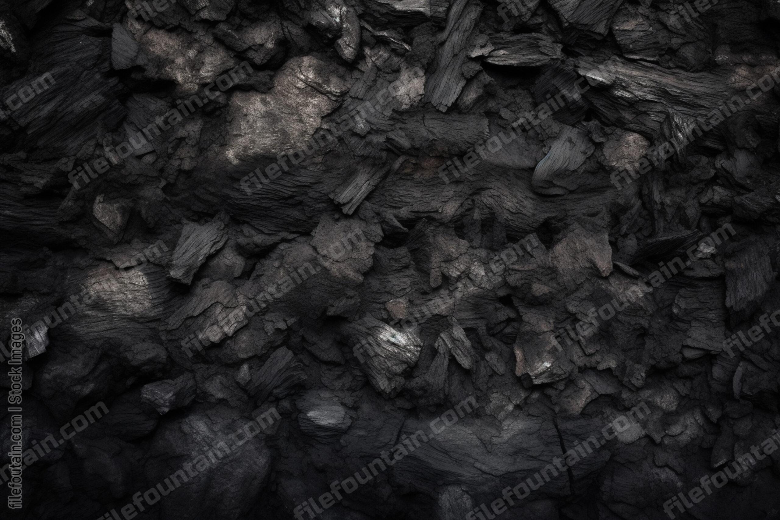 Coal Grunge Texture Background Wallpaper Design
