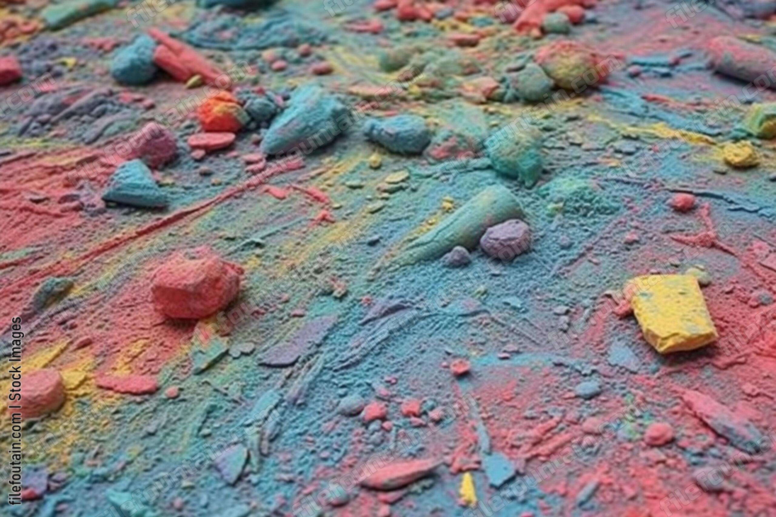 Color Chalk Background Wallpaper