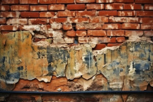 Cracked Brick Wall Background