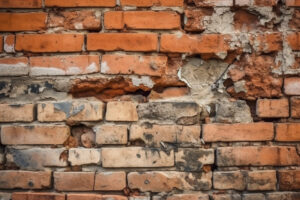 Cracked Brick Wall Background
