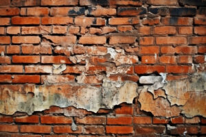 Cracked Brick Wall Background