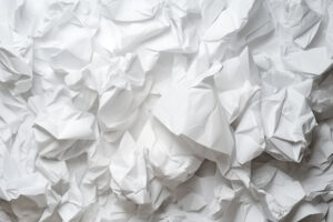 Creased White Paper Background