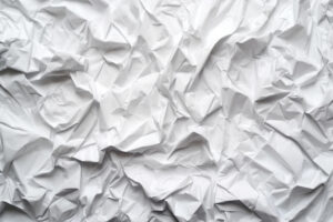 Creased White Paper Background