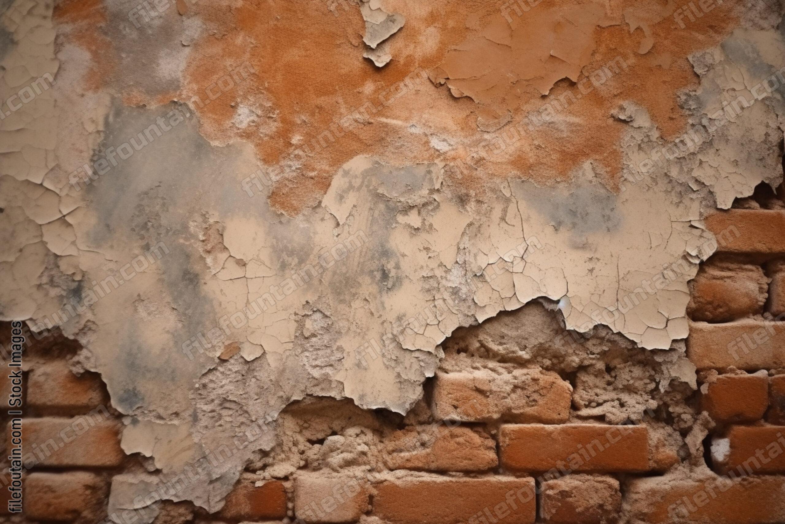 Crumbling Wall Background