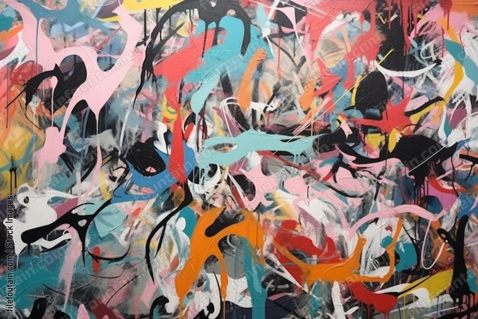 Graffiti Background Texture