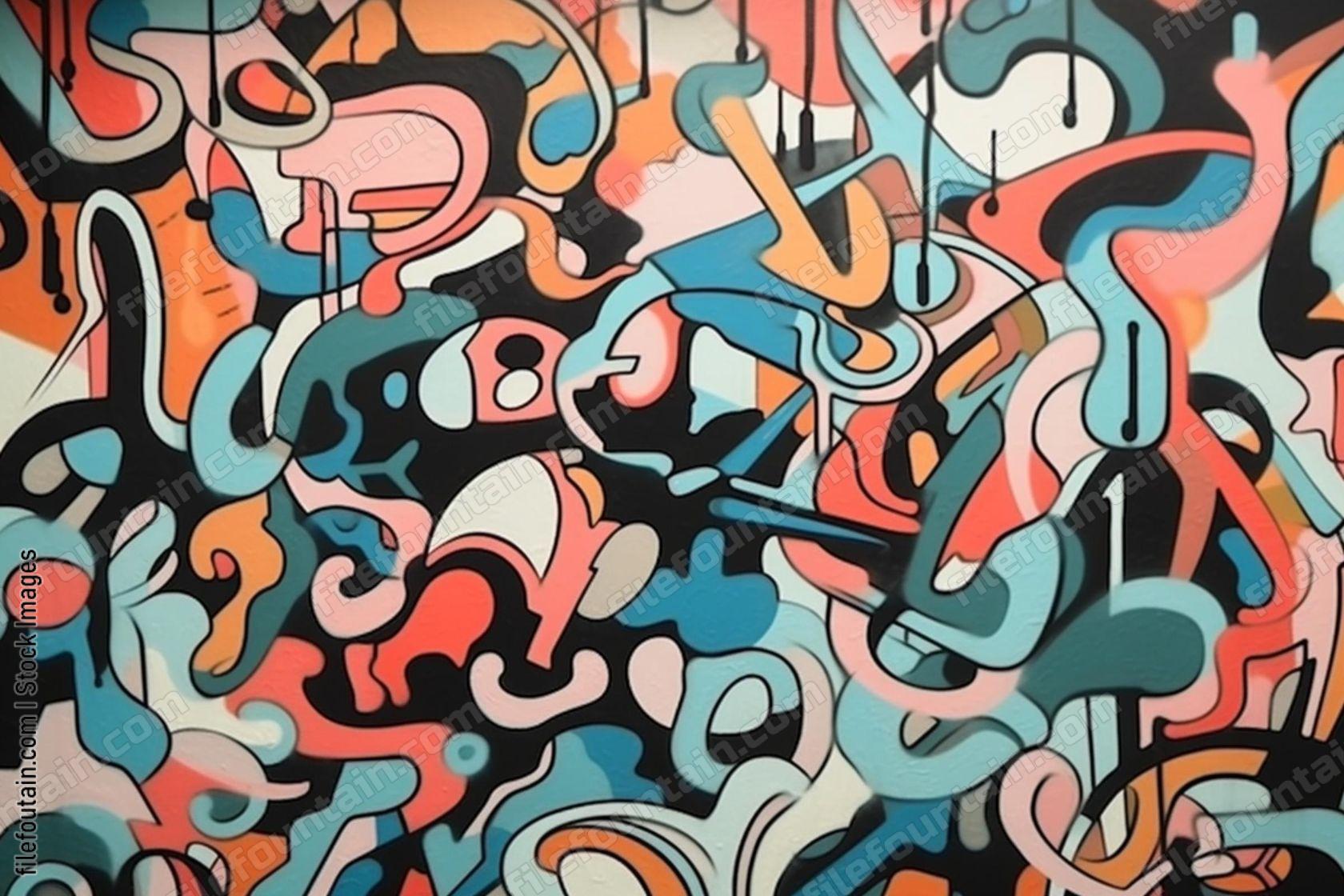 Graffiti Background Texture