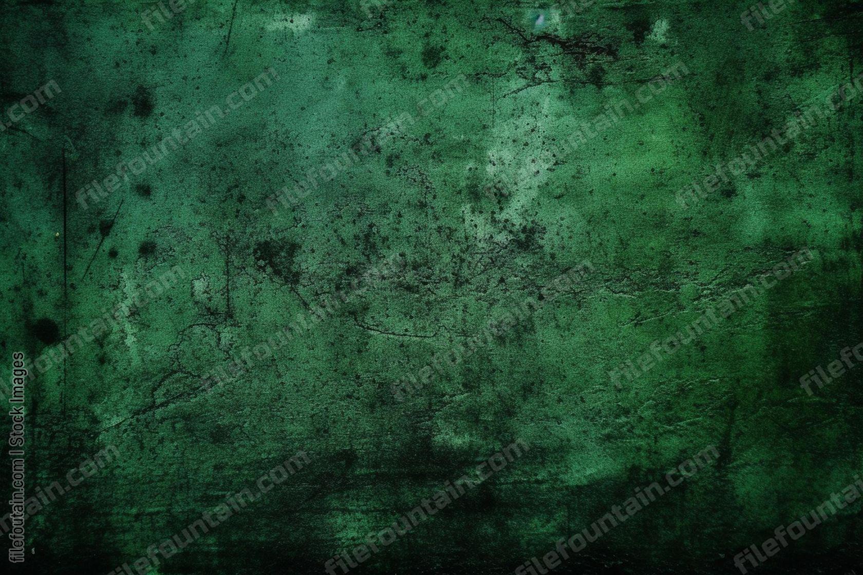 Hunter Green Grunge Texture Background Wallpaper Design