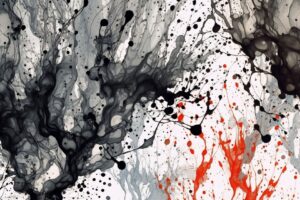 Ink Splat Background Pattern