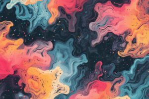 Ink Splat Background Pattern