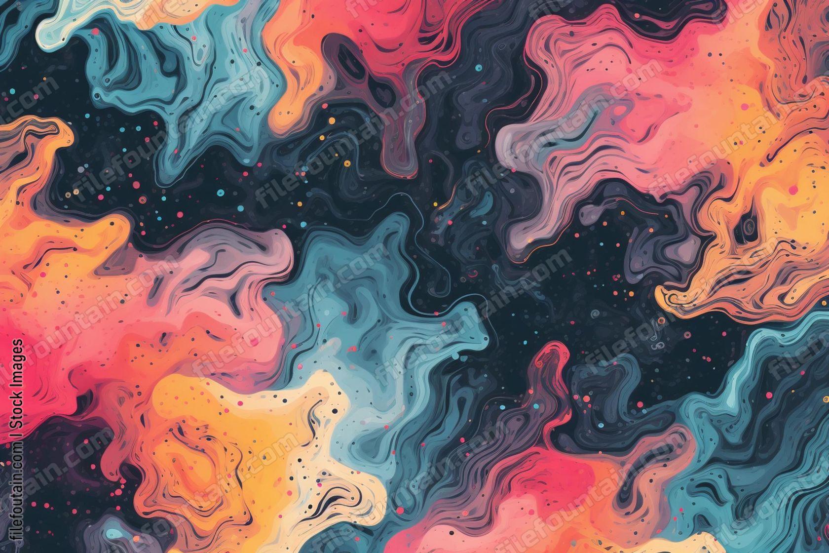 Ink Splat Background Pattern