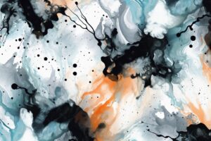 Ink Splat Background Pattern