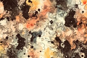 Ink Splat Background Pattern