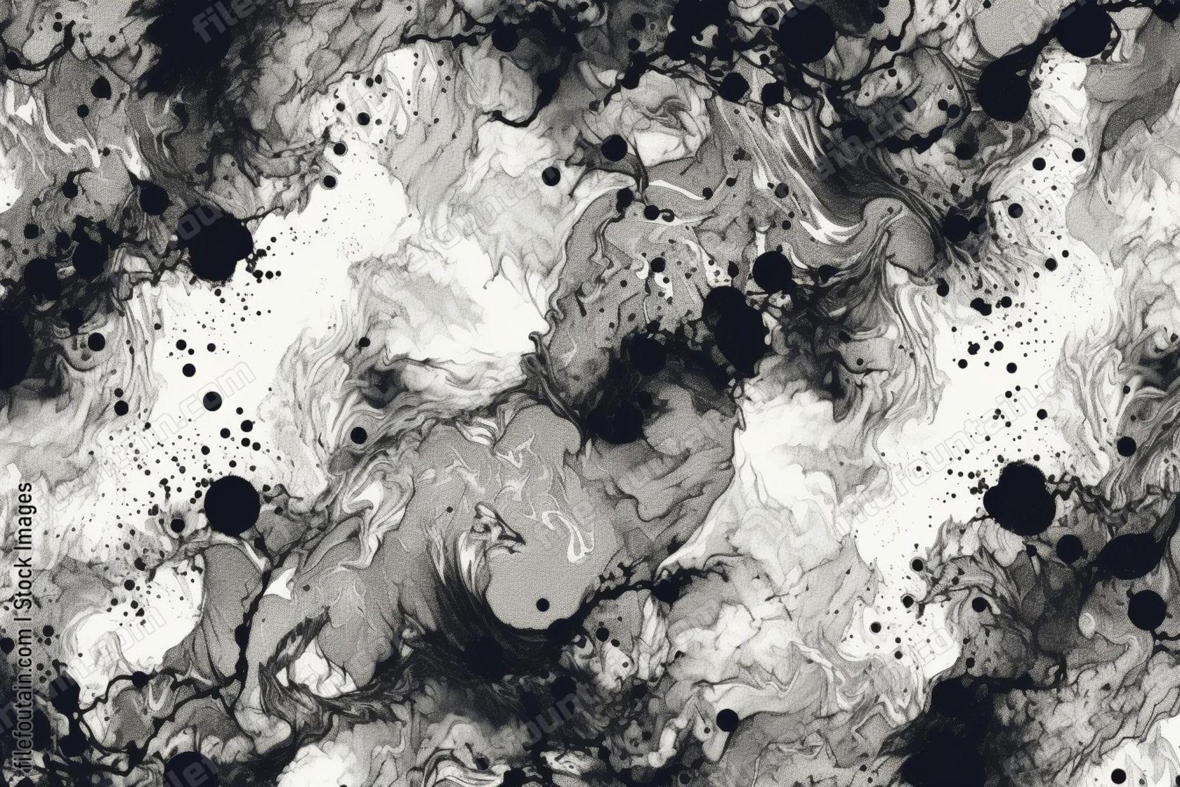 Ink Splat Background Pattern