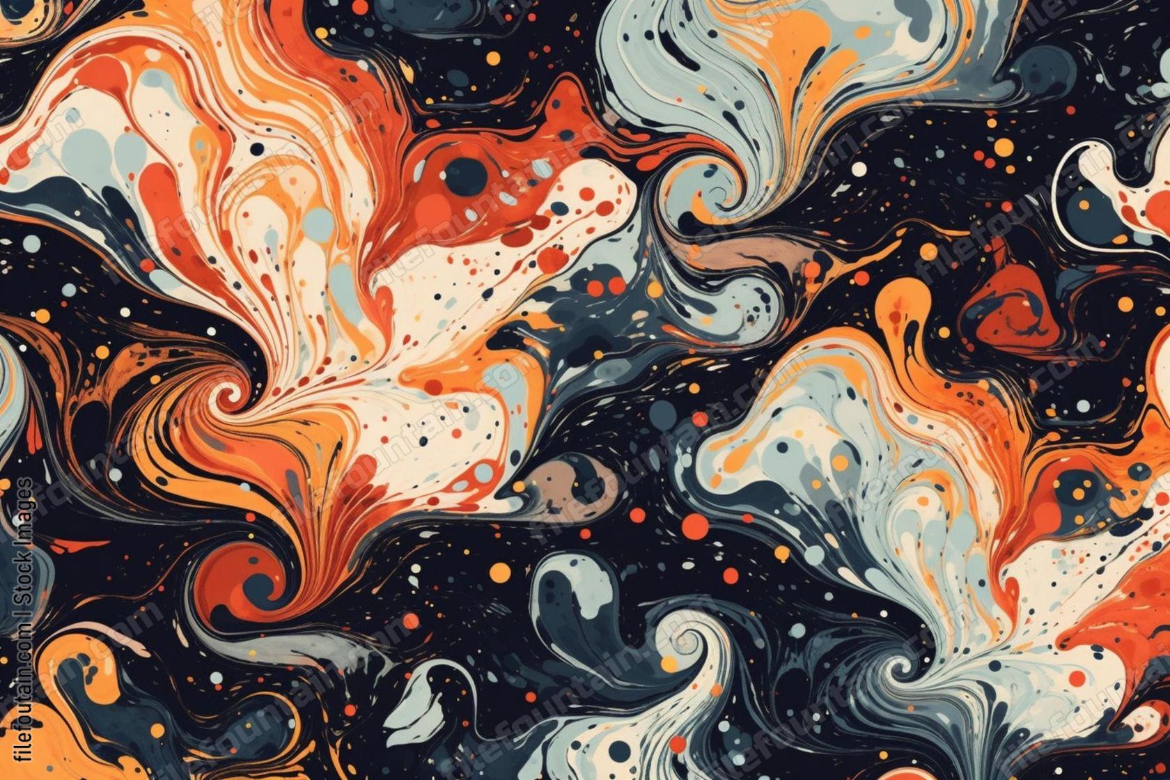 Ink Splat Background Pattern