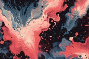 Ink Splat Background Pattern