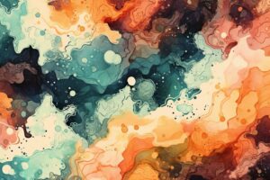 Ink Splat Background Pattern
