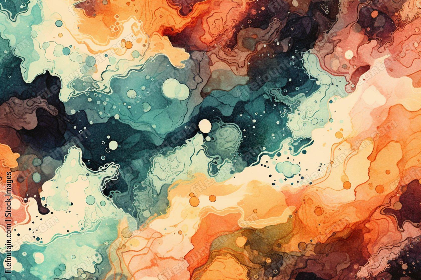 Ink Splat Background Pattern