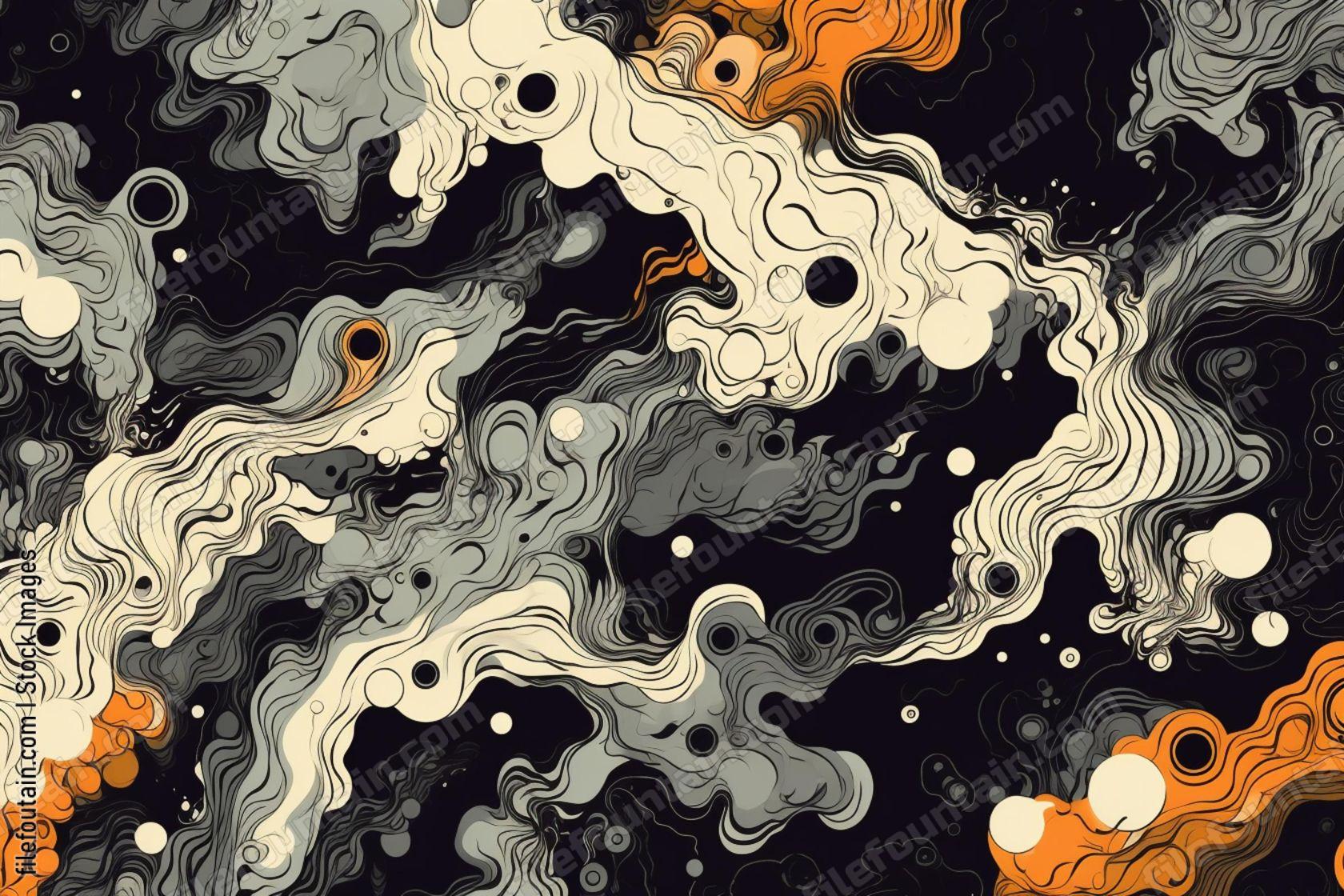 Ink Splat Background Pattern