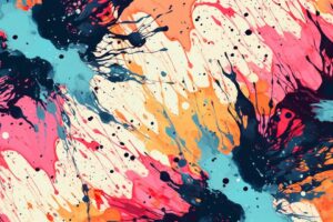 Ink Splat Background Pattern