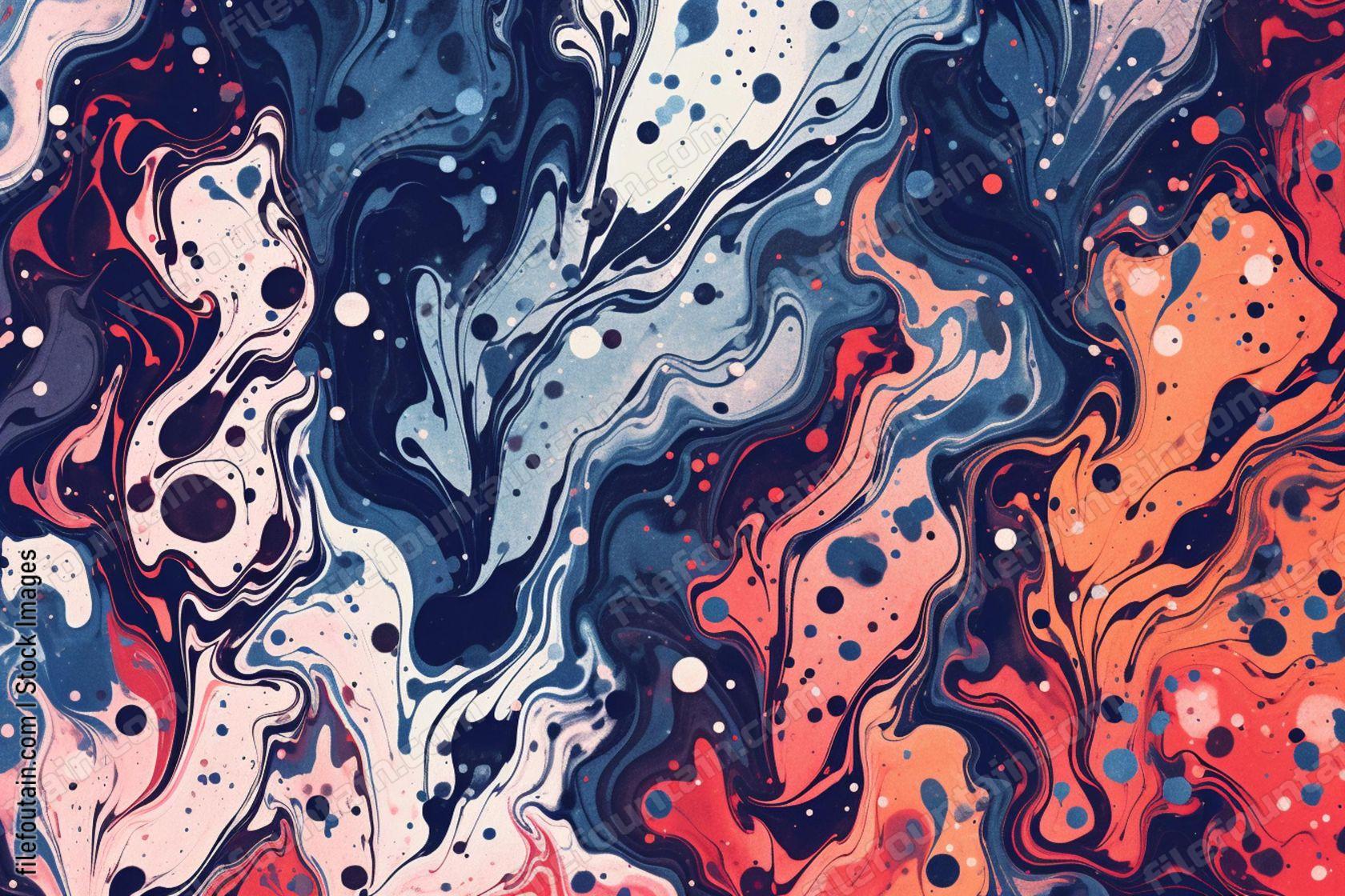 Ink Splat Background Pattern