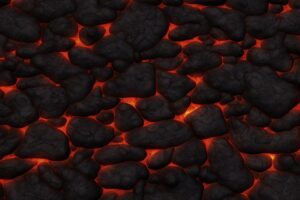 Lava Floor Texture Background Wallpaper Design