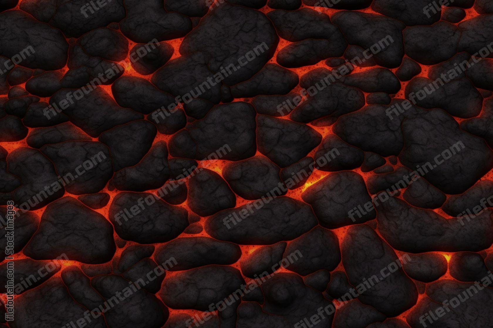 Lava Floor Texture Background Wallpaper Design