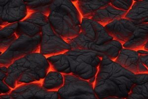 Lava Floor Texture Background Wallpaper Design