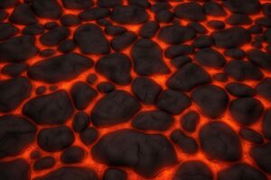 Lava Floor Texture Background Wallpaper Design