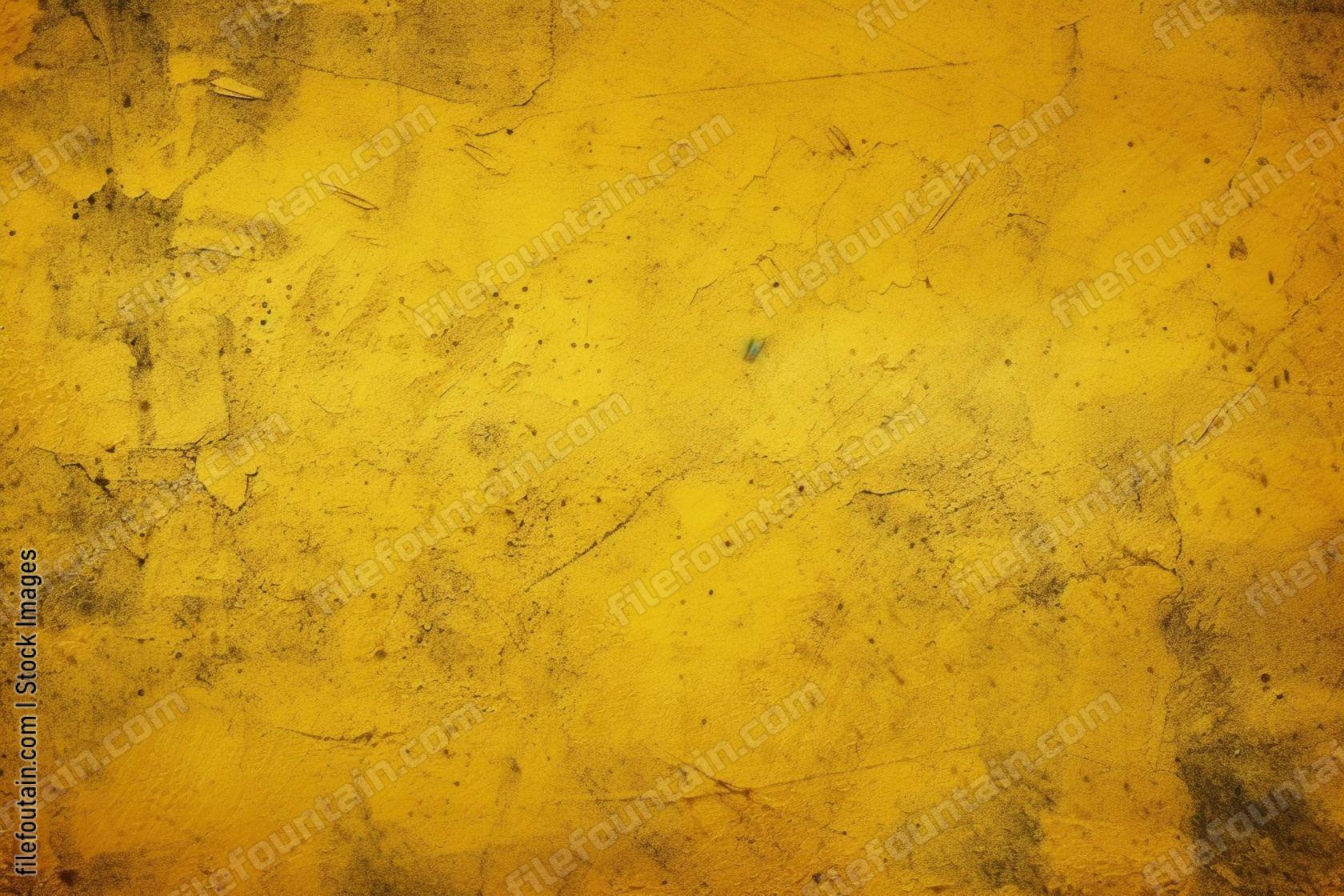 Mustard Yellow Grunge Texture Background Wallpaper Design