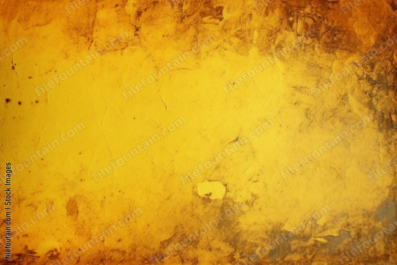 Mustard Yellow Grunge Texture Background Wallpaper Design