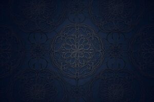 Navy Blue Grunge Texture Background Wallpaper Design