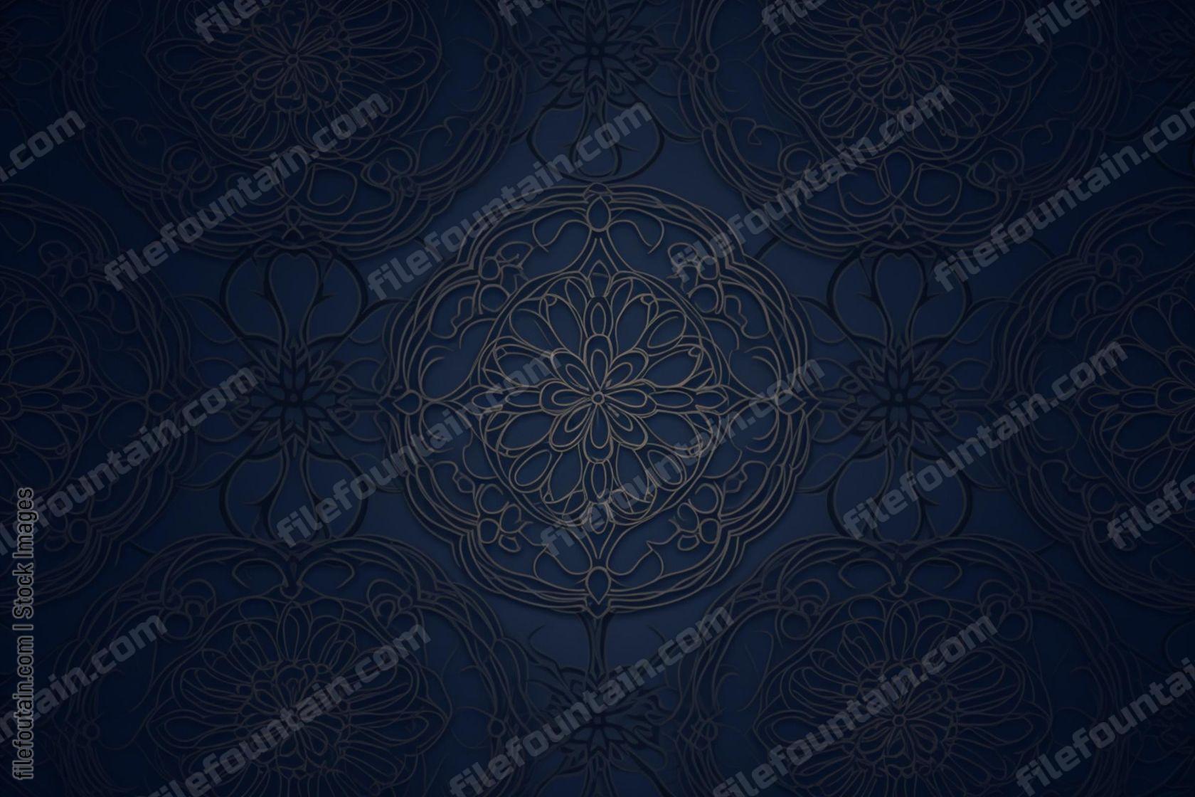 Navy Blue Grunge Texture Background Wallpaper Design